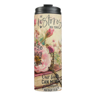 Termo versículos bíblicos florales