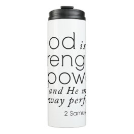 Termo Verso de la Biblia: Dios es mi don cristiano