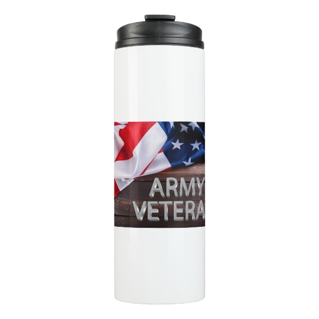Termo «Veterano del Ejército» Patriótico (Anverso)