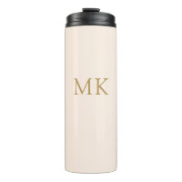 Viaje personalizado en monograma Rubor con oro ros