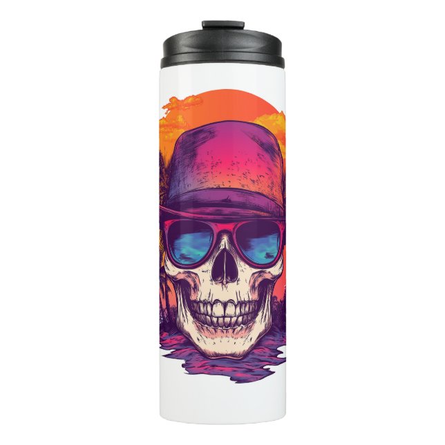 Termo Vibe Tropical Skull (Anverso)