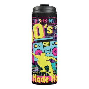 Termo Vibes de hip hop retro de los 90 me hicieron