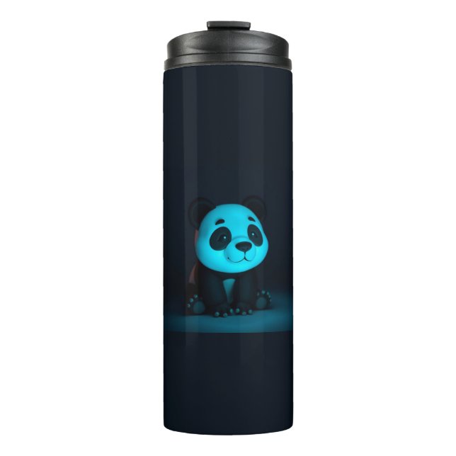 Termo Vibraciones de Panda Adorable (Anverso)