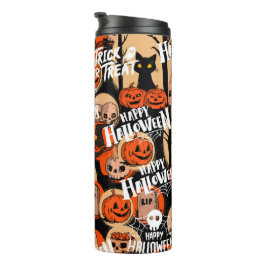 Termo Vibraciones espeluznantes de Halloween lindas y at