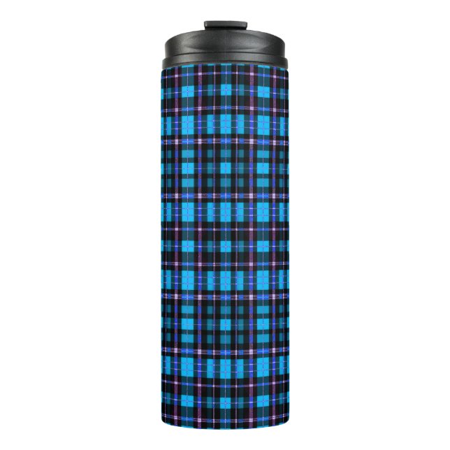 Termo Vibrant Plaid Tartan Pattern Fabric (Anverso)