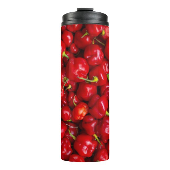 Termo Vibrant Red Chili Pepper Harvest (Anverso)