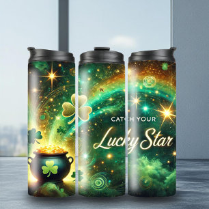 Termo Vibrant St. Patrick's Cosmicore Tumbler