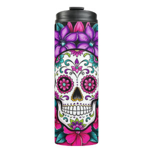 Termo Vibrant Sugar Skull