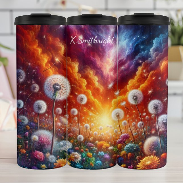 Termo Vibrante Dandelion Field Cosmic Sunset (Subido por el creador)