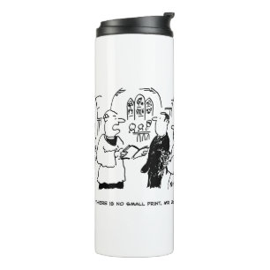 Termo Vicar dice que no hay un pequeño Personalizado de