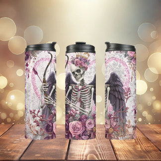 Termo Victorian Gothic Cupid Thermal Tumbler