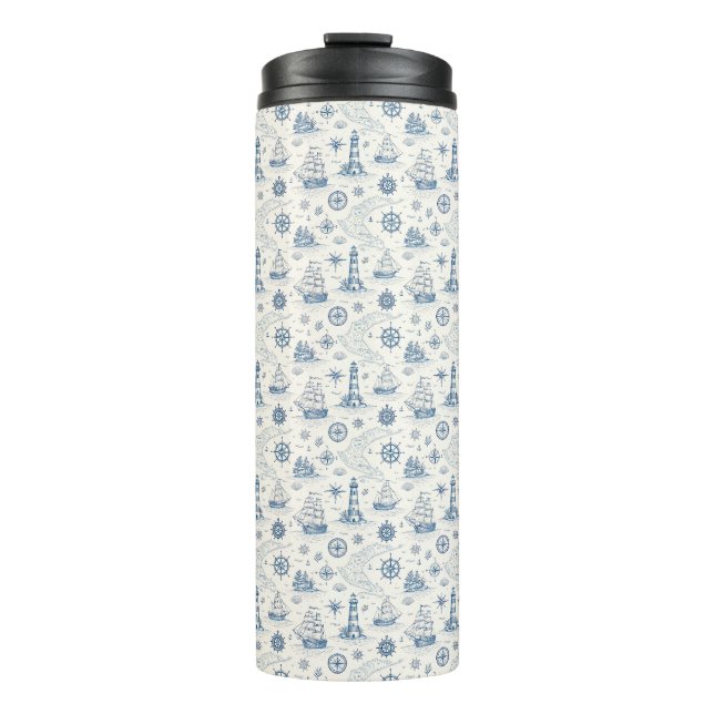 Termo Vida Costera Océanos Azules (Anverso)