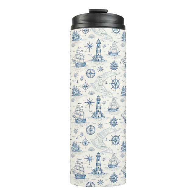 Termo Vida Costera Océanos Azules (Anverso)