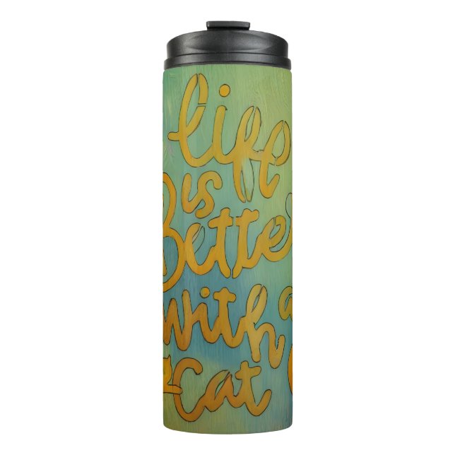 Termo Vida del gato (Anverso)