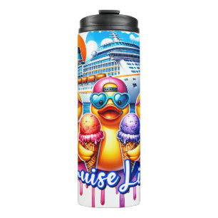 Termo Vida en crucero, patos de crucero