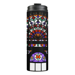 Termo Vidrio Manchado Colorido