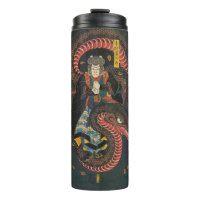 Vieja serpiente gigante japonesa