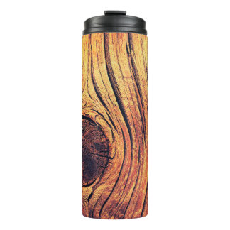 Termo Vieja textura de madera como fondo. Colores de épo