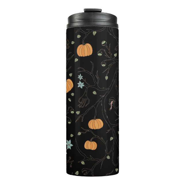 Termo Vigne effrayante pour Halloween Noir (Anverso)