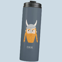 Termo Viking gracioso personalizado