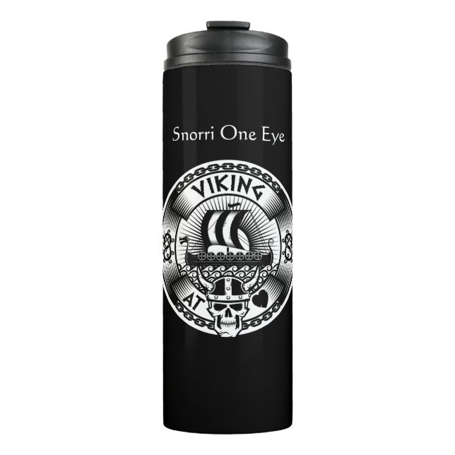 Termo Viking personalizado en el corazón (Anverso)