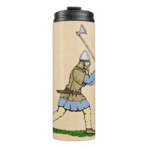 Termo Viking Warrior Wielding Broad-Ax