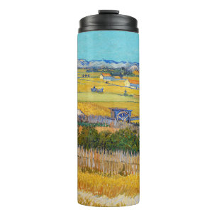 Termo Vincent van Gogh - Cosecha en La Crau