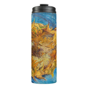 Termo Vincent van Gogh - Dos girasoles cortados