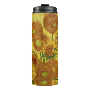 Termo Vincent van Gogh - Jarrón con quince girasoles