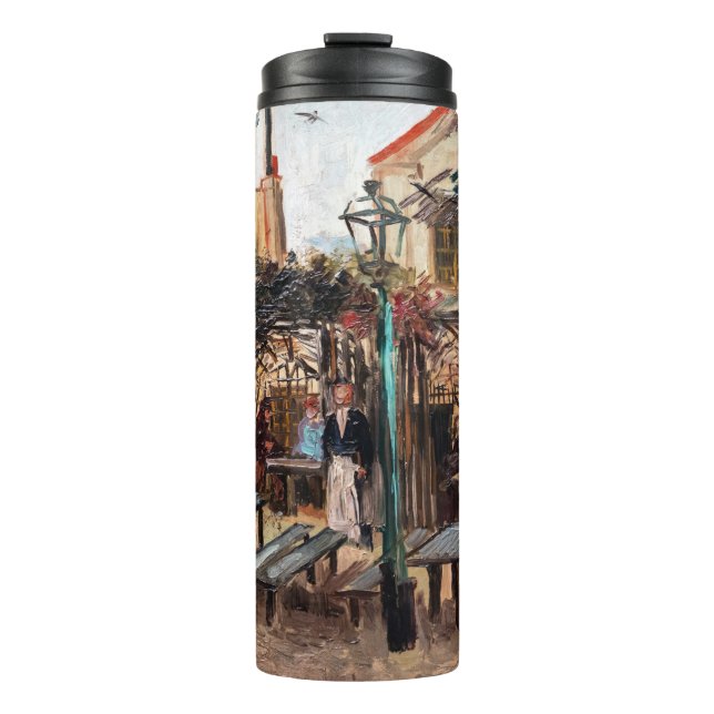 Termo Vincent Van Gogh - La Guinguette en Montmartre (Anverso)
