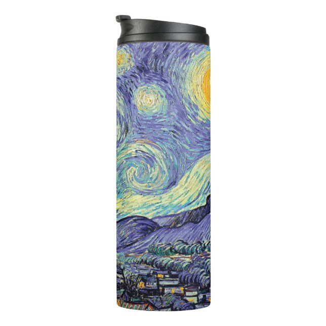 Termo Vincent Van Gogh/ La noche estrellada   (Rotado hacia la derecha)