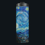 Termo Vincent van Gogh, Noche Starry<br><div class="desc">Noche estrellada,  famosa pintura de Vincent van Gogh</div>