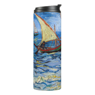 Termo Vincent van Gogh - Paisaje marino cerca de Saintes