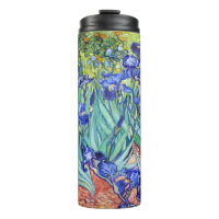 Vincent Van Gogh pintando Irises