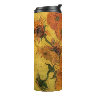 Termo Vincent van Gogh Still Life Vase w 15 Sunflowers