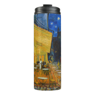 Termo Vincent van Gogh - Terraza del Café por la Noche