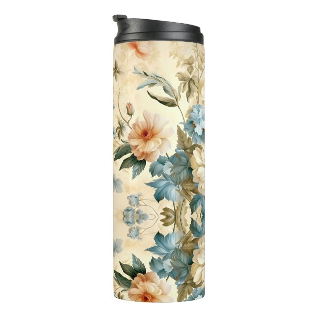 Termo Vintage Floral (Rotado hacia la derecha)