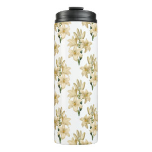 Termo Vintage Flower Pattern tumbler