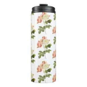 Termo Vintage Flower Pattern tumbler