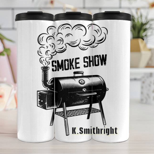 Termo Vintage Grill Barbeque Smoke Show (Subido por el creador)