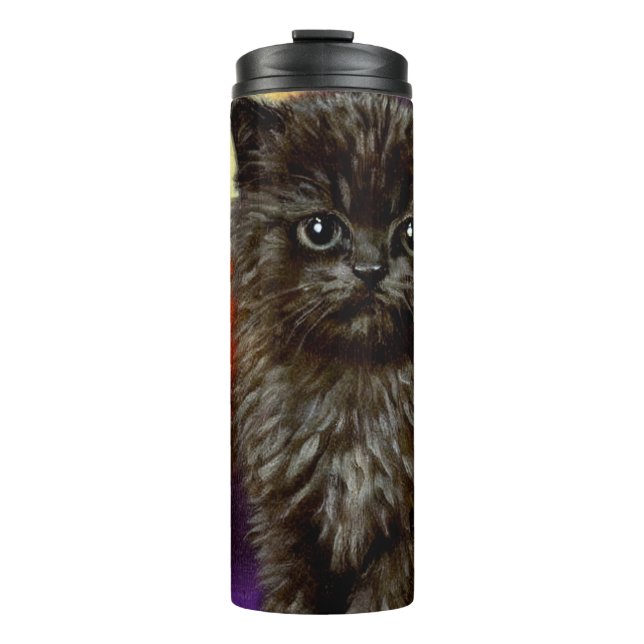 Termo Vintage Halloween Kitten (Anverso)