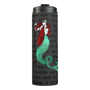 Termo +{{{{{{Vintage Mermaid}}}+ Luz de trípode
