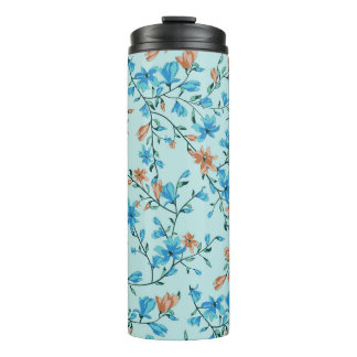 Termo Vintage simple: Patrón de tela floral