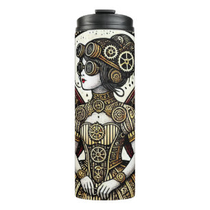 Termo Vintage Steampunk Fairy