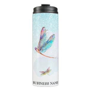 Termo *~* Violeta Purpurina Dragon Fly Girly Aqua