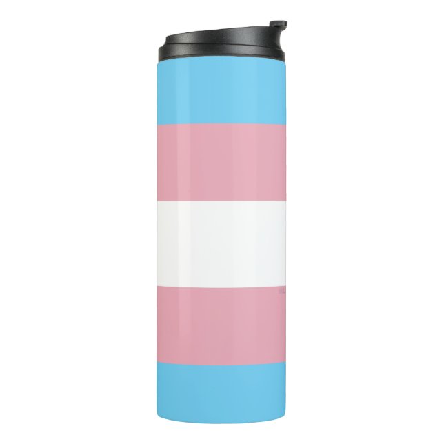 Termo Visibilidad de la bandera del orgullo transgénero  (Rotado hacia la izquierda)