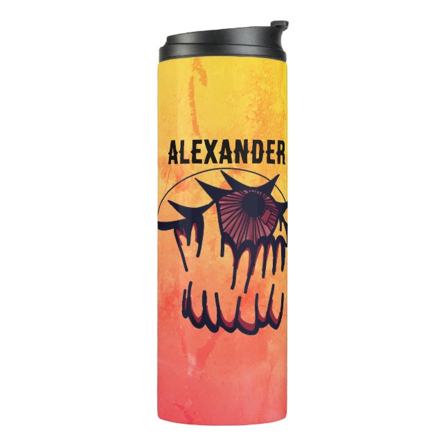 Termo Visión Psicodélica de Captura de Sangre Personaliz (Rotado hacia la izquierda)