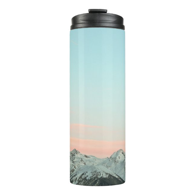 TERMO VISTA DE LOS OJOS DE BIRD A LOS PUNTOS DE MONTAÑA  (Anverso)