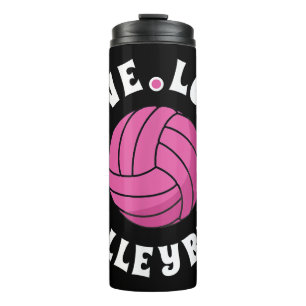 Termo Vive Ama el Voleibol Para Mujeres Chicas Voleibol