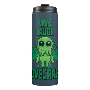Termo Vive Ríe Lovecraft Cthulhu Adorable